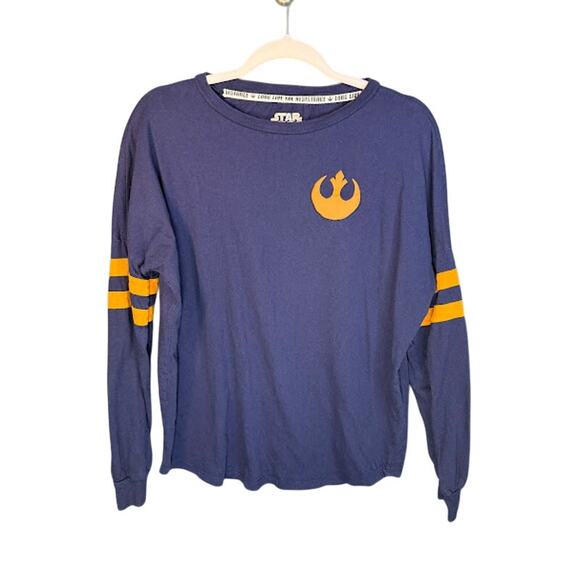 Star Wars Spirit Jersey Unisex Size XS Jedi Knights Puff Lettering Resistance - Picture 1 of 9